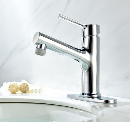 Torneira de aço inoxidável de superfície escovado da bacia do níquel não fácil oxidar para o hotel