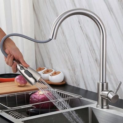 304 higiênicos saudáveis sem chumbo seguros dos torneiras de aço inoxidável da banca da cozinha