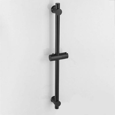 Elevador de aço inoxidável preto do chuveiro dos acessórios do banheiro resistente à corrosão